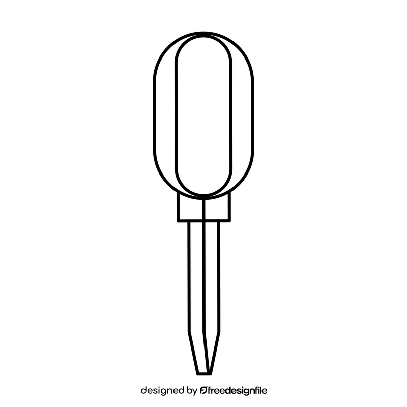 Pipette drawing black and white clipart