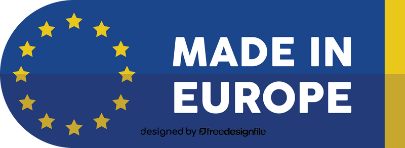 Made in Europe clipart