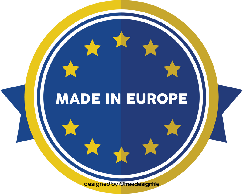 Made in EU icon clipart