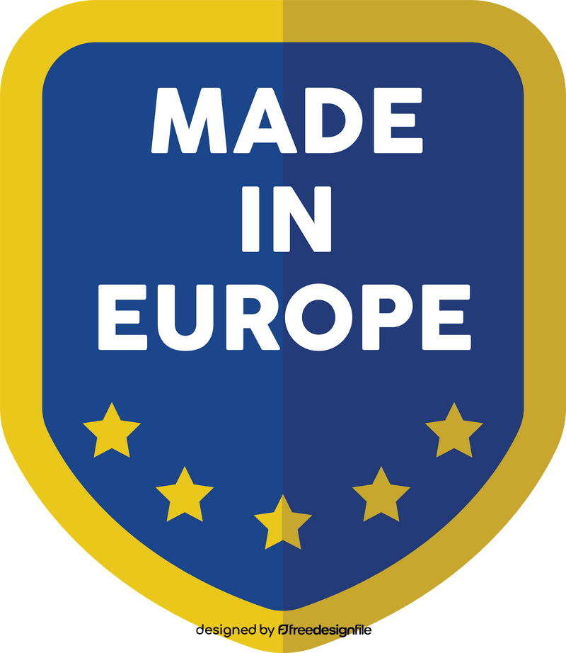 Europe Made in EU clipart