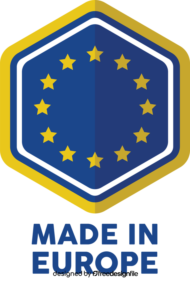 Badge Europe sticker clipart