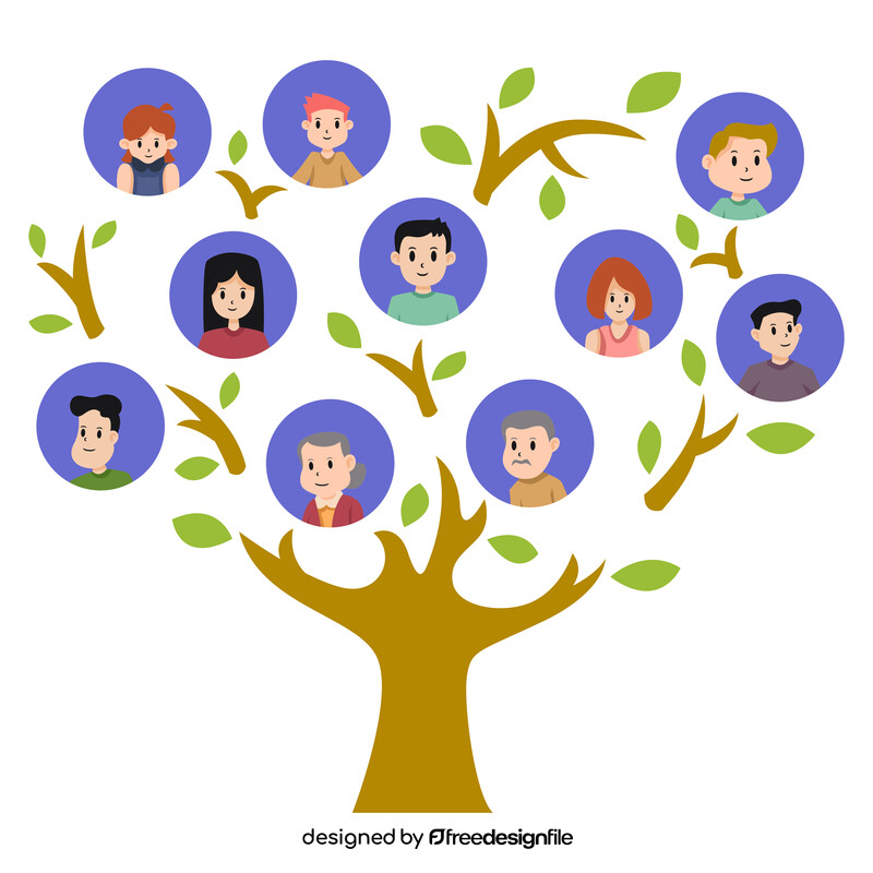 Family Tree vector