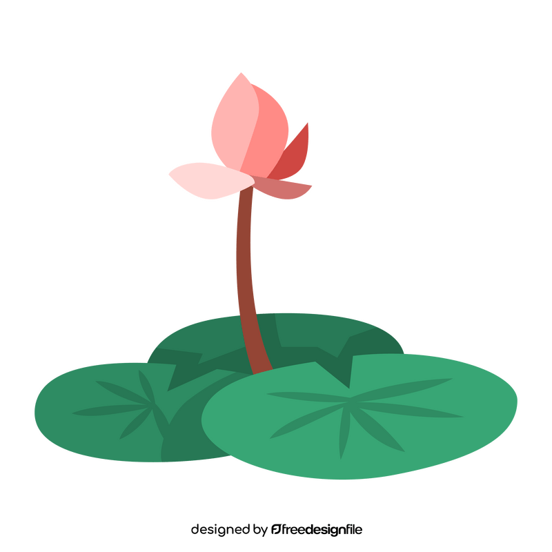 Lotus flower clipart
