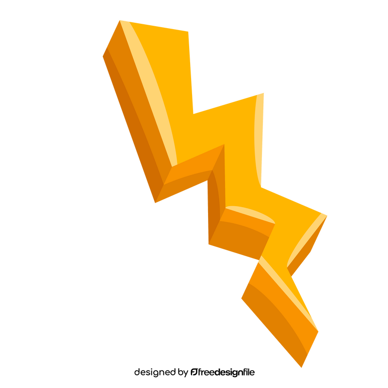 Picture of lightning bolt clipart