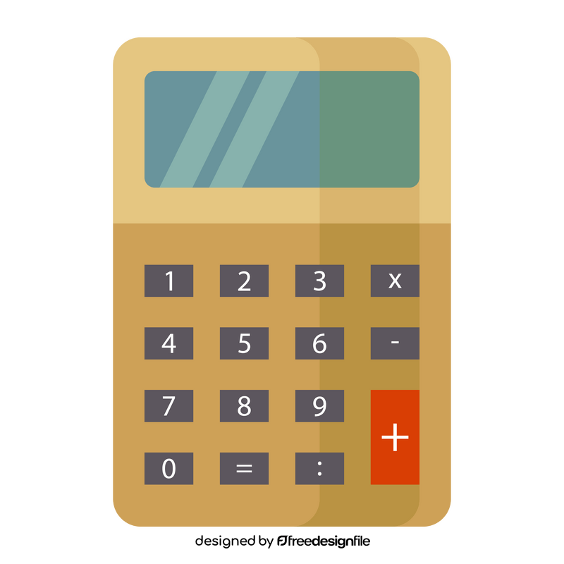 Math Calculator clipart