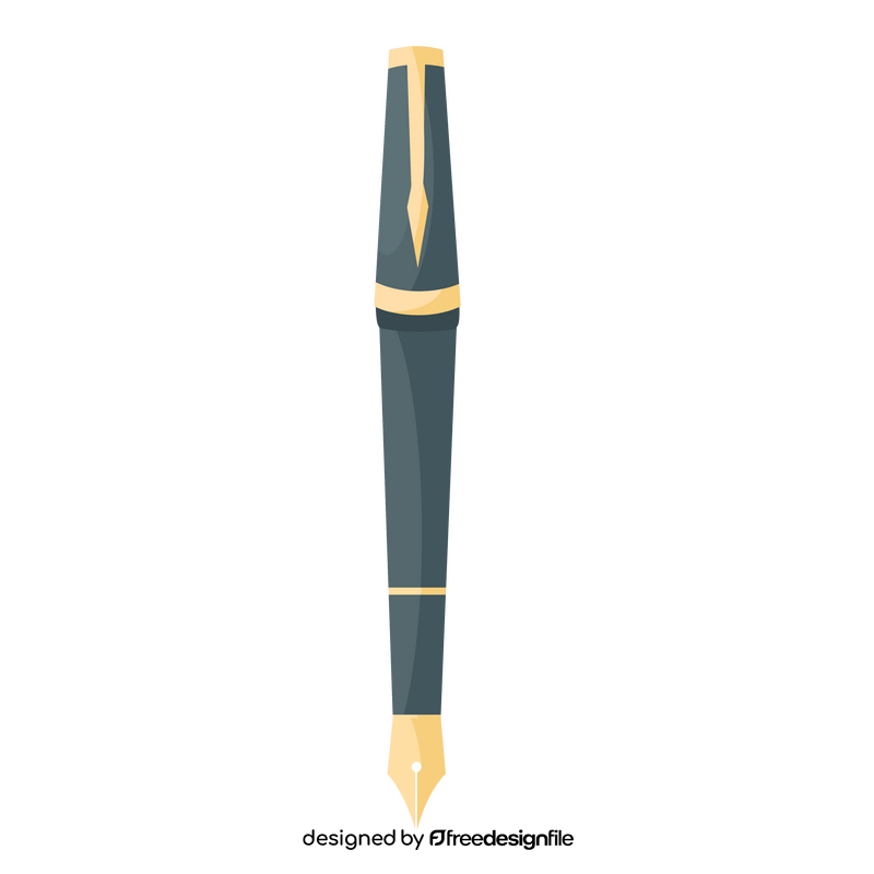 Fountain pen clipart