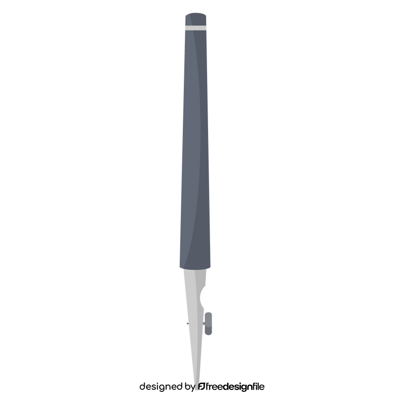 Ruling pen clipart