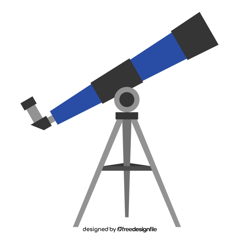 Telescope physics clipart