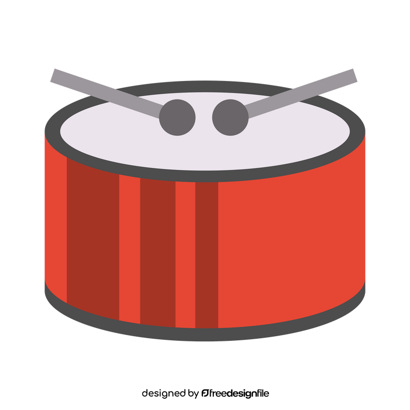 Drum for kids clipart