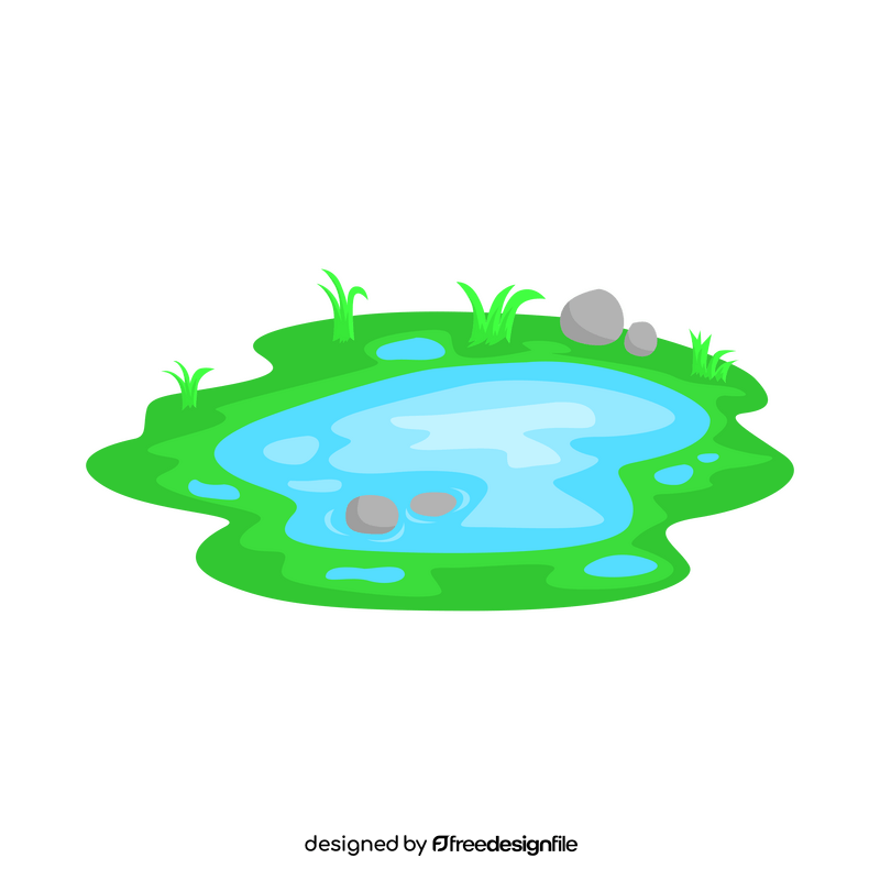 Pond clipart