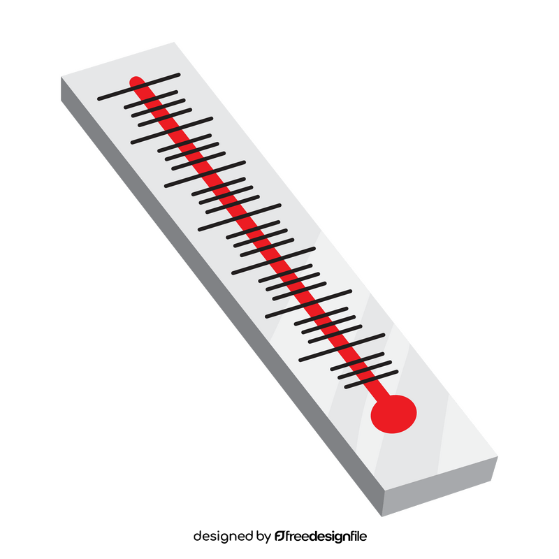 Thermometer cartoon clipart