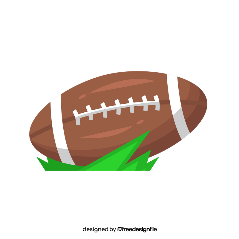 Super Bowl, American football ball clipart