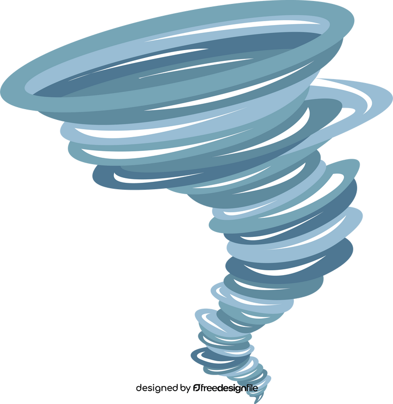 Tornado cartoon clipart