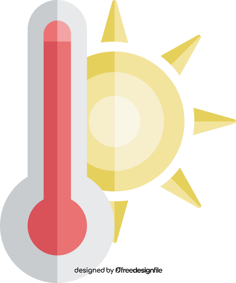 Hot weather clipart