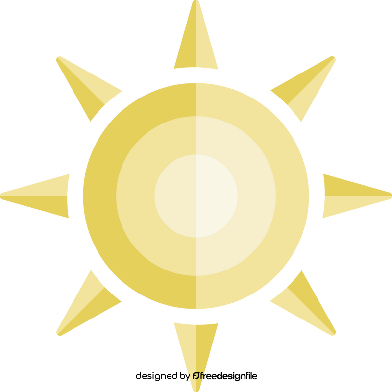 Sunny weather clipart