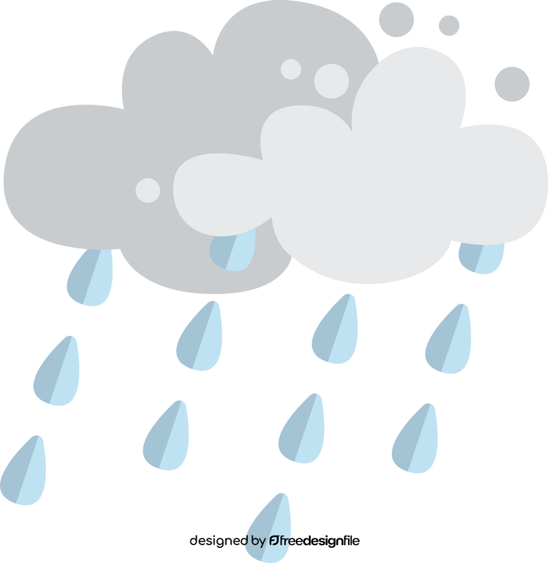 Rainy weather clipart