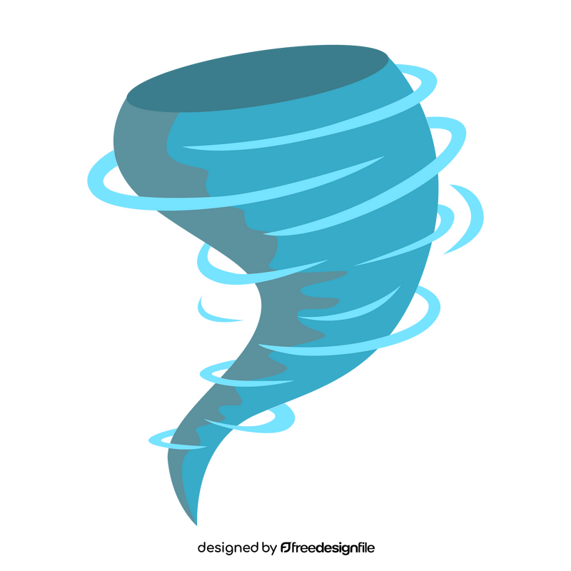 Tornado cartoon clipart