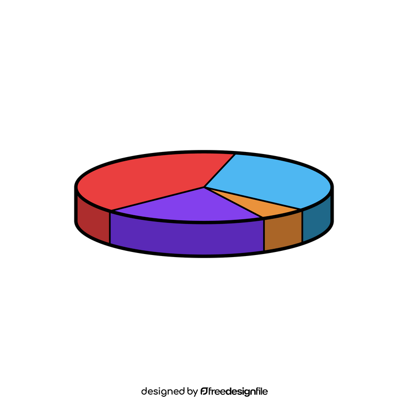 Pie chart clipart