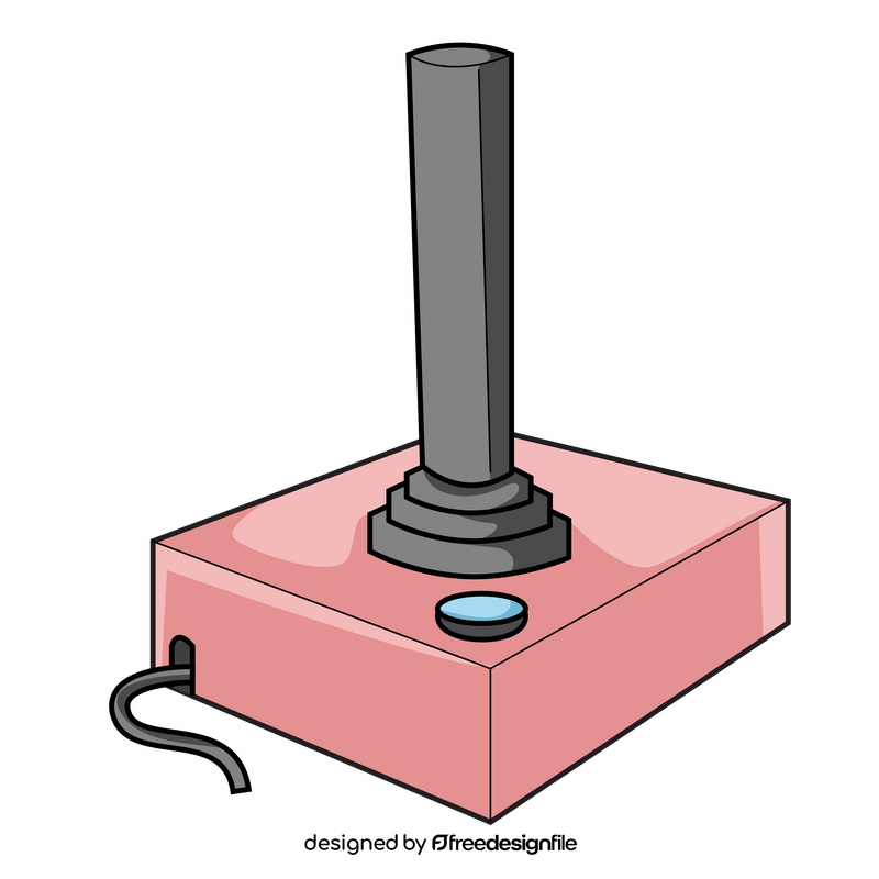 Controller, Atari joystick clipart