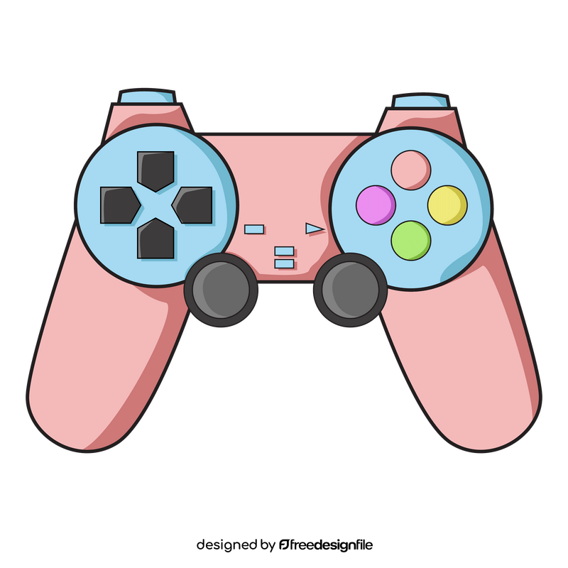 Controller, PS2 Controller joystick clipart