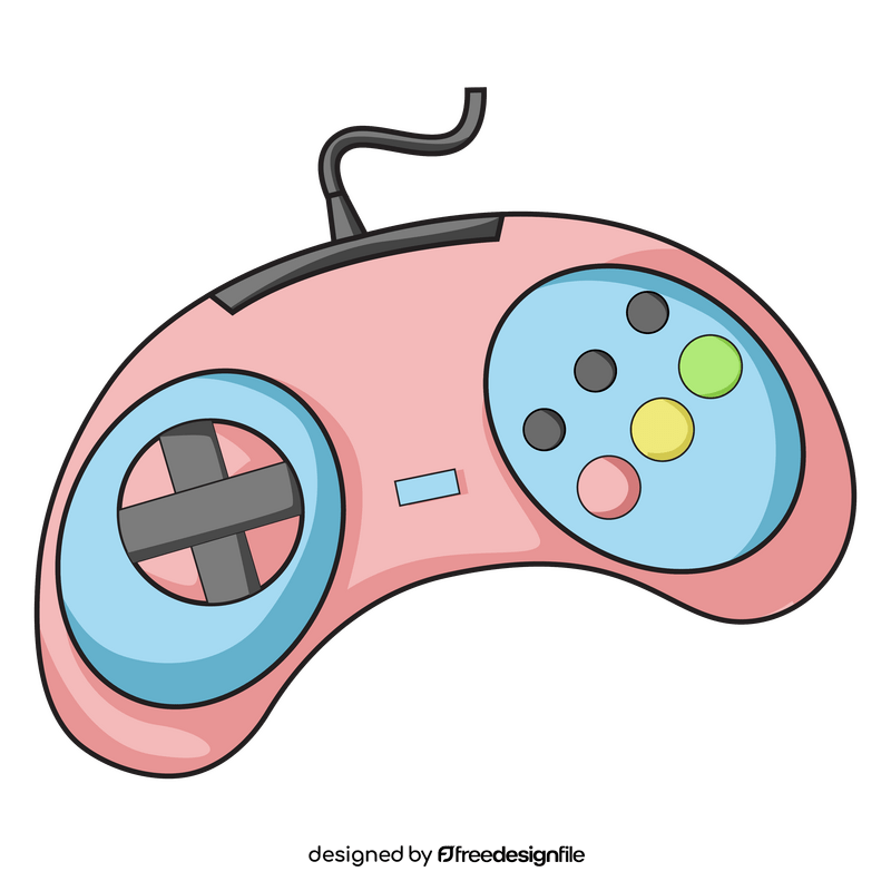 Controller, Sega gamepad clipart