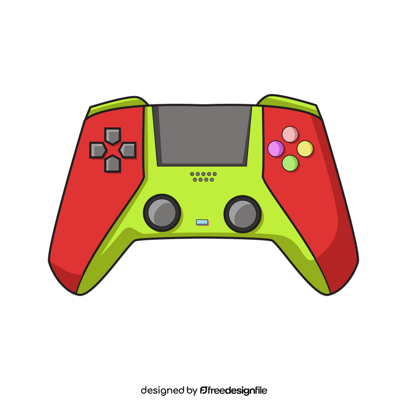 Playstation 5 Controller drawing clipart