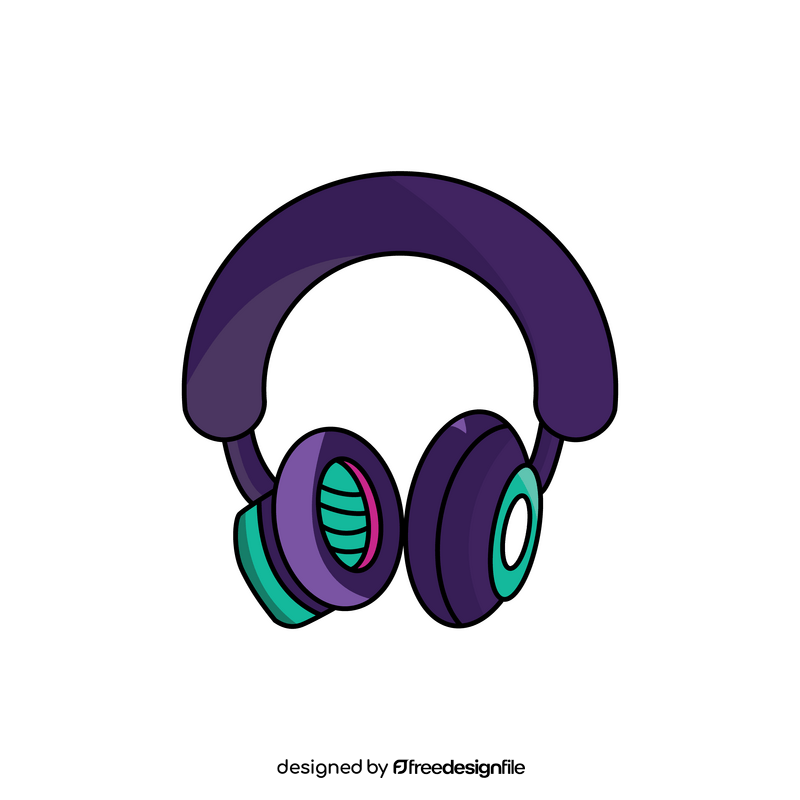 Bluetoosh headphones clipart