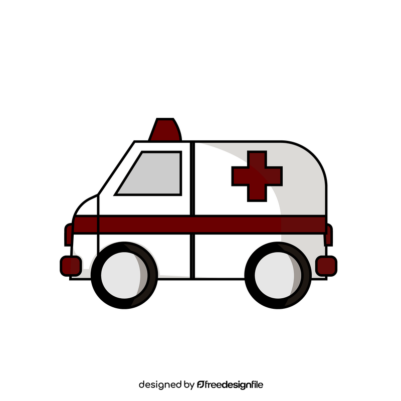 Ambulance cartoon clipart