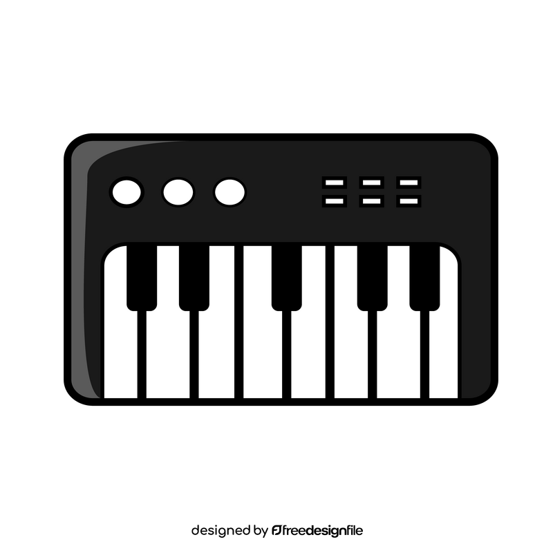 Piano cartoon clipart