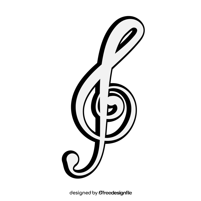 Music note clipart