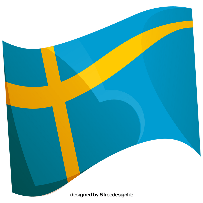 Sweden flag clipart
