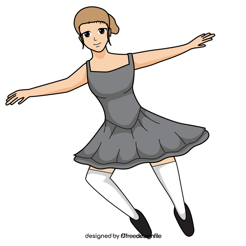 Ballet dancing clipart