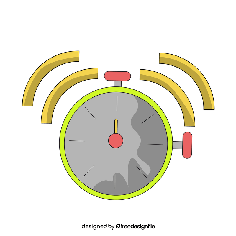 Stopwatch finish clipart