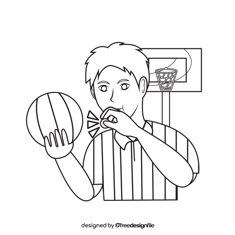 Finish game match black and white clipart