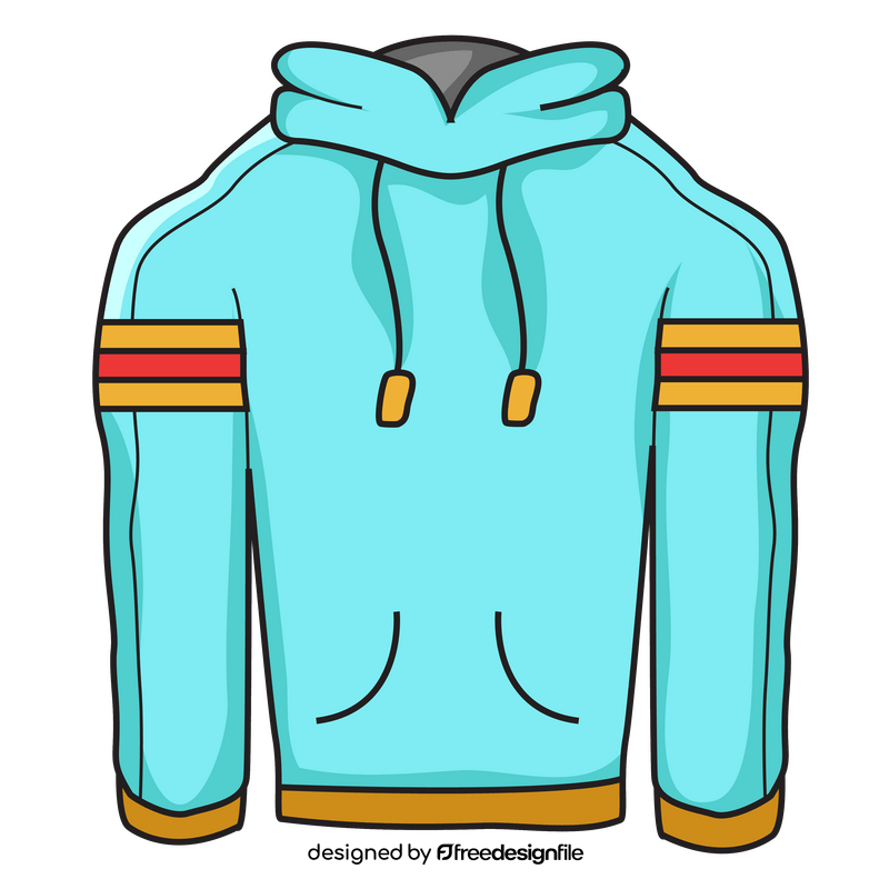 Hoodie cartoon clipart