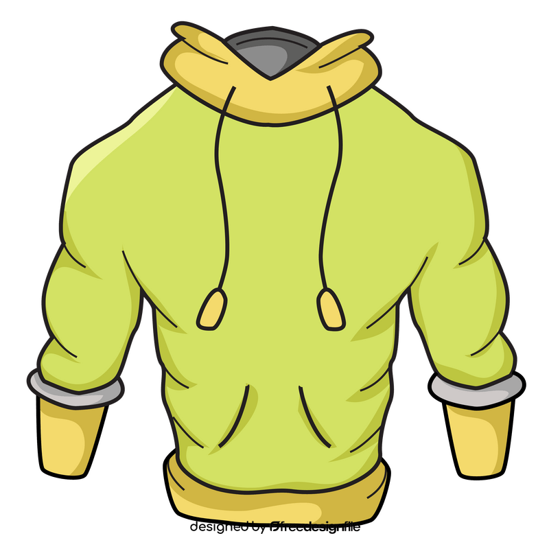 Hoodie slimfit clipart