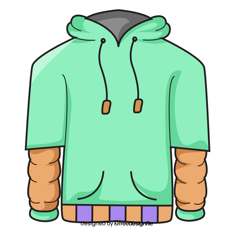 Sweatshirt hoodie clipart