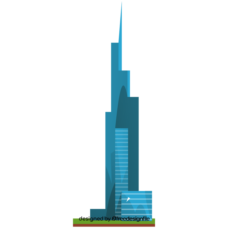 Burj Khalifa clipart