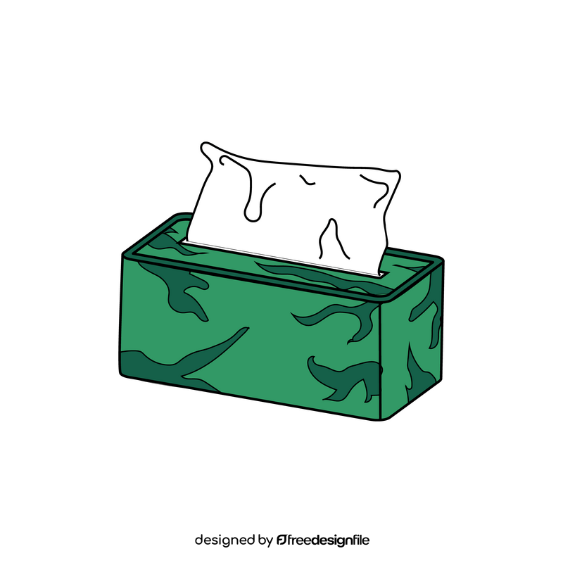 Tissue box clipart