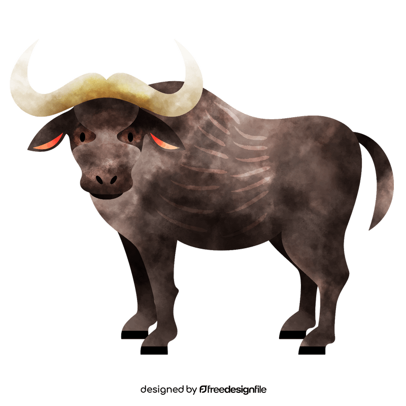 Buffalo clipart