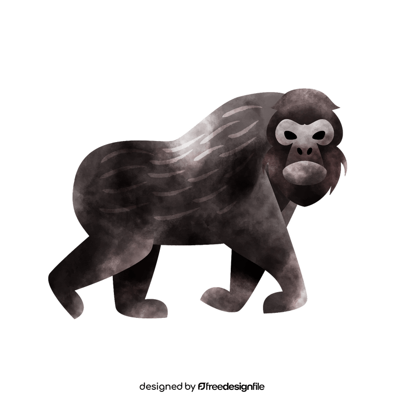 Gorilla clipart