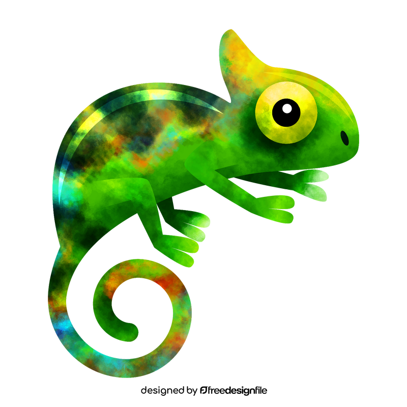 Chameleon clipart