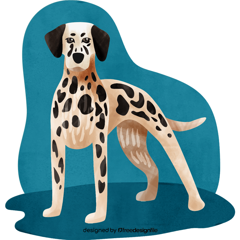 Dalmatian dog vector