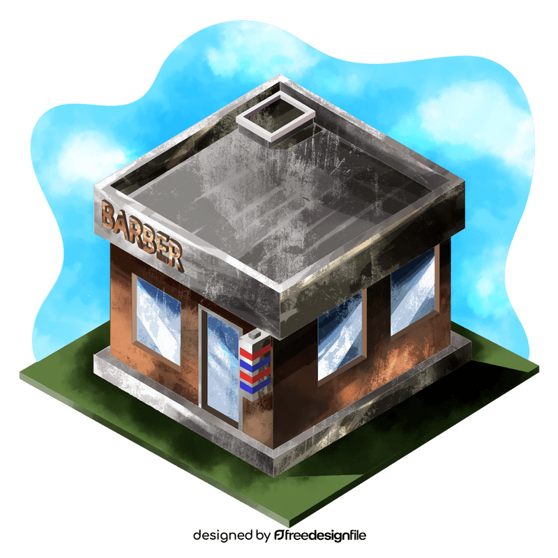 Barber shop vector