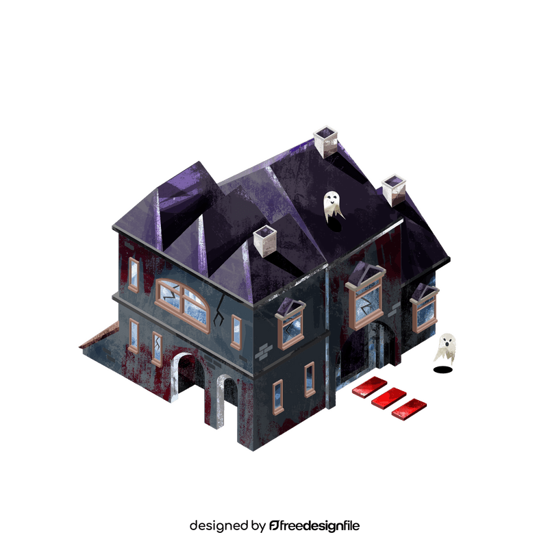 Haunted mansion clipart