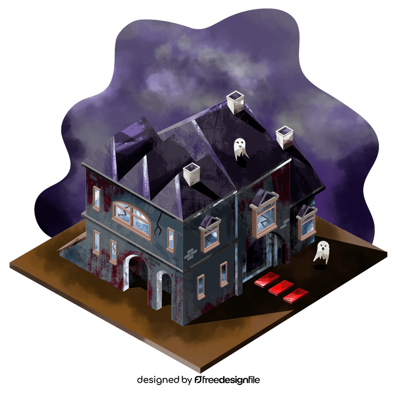 Haunted mansion vector