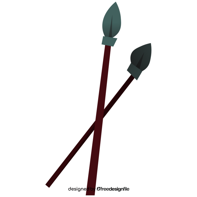 Spears clipart
