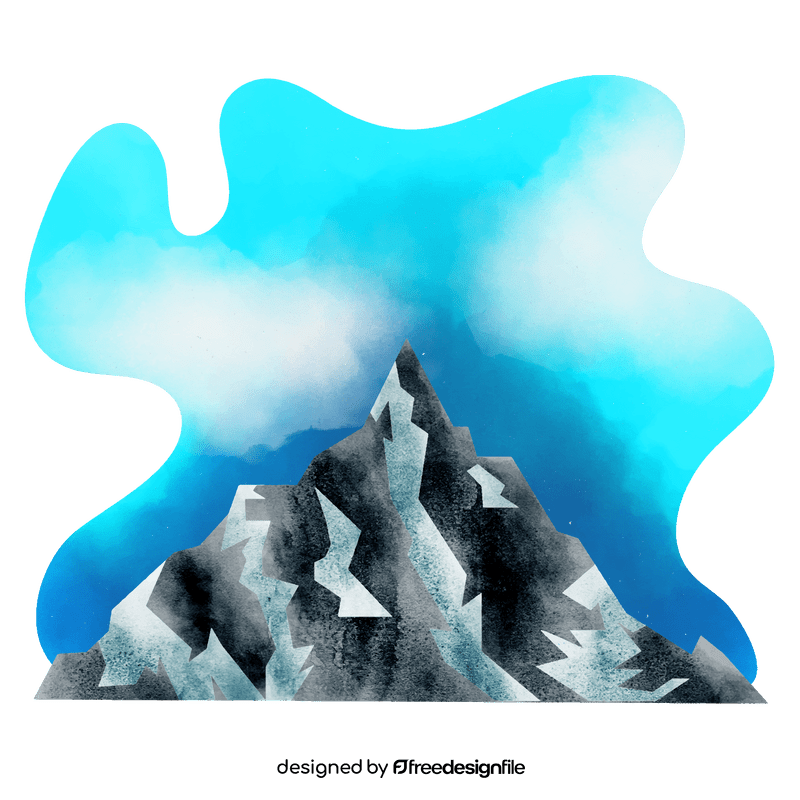 Mount everest vector