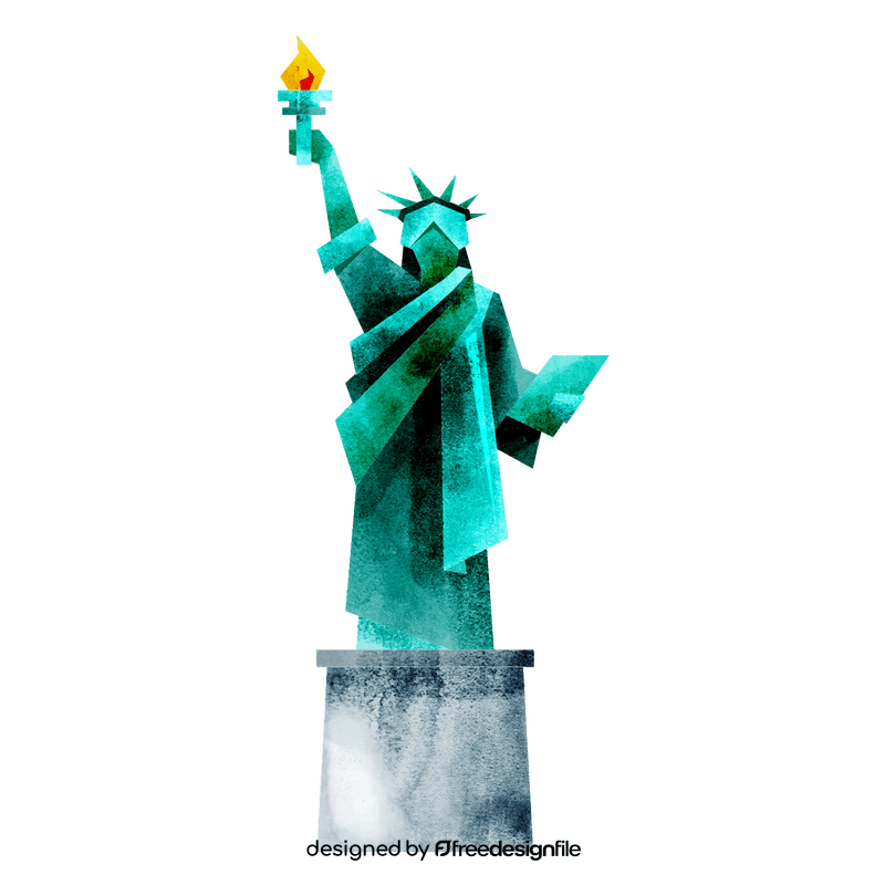 Statue of liberty clipart