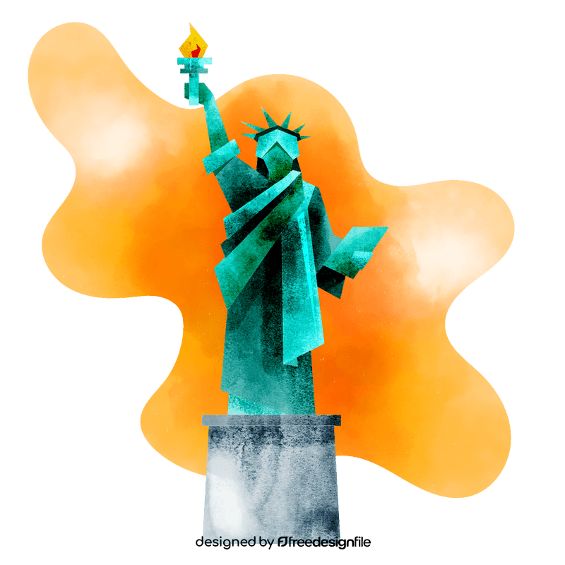 Statue of liberty vector